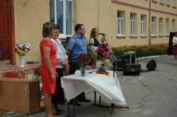 Представники ценрту відвідали вихованців Новосільського обласного спеціального навчально-виховного комплексу Підволочиського району Тернопільської області під час таких урочистих заходів, як День знань